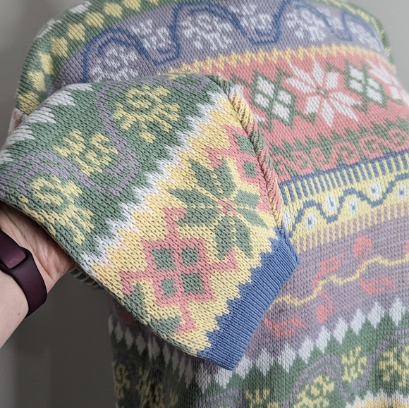 Amazing Vintage Plus size sweater - Picture 4 of 6